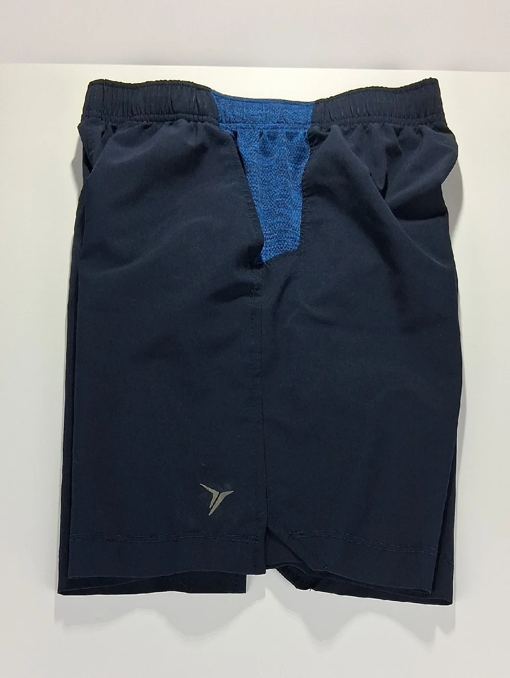 Boys Old Navy Athletic Shorts Size Large (10/12) Navy Blue With Side Pockets